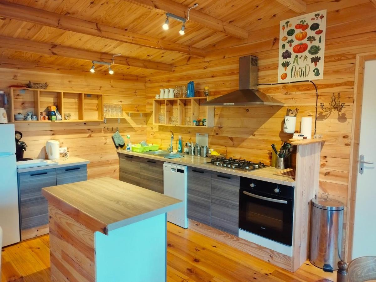 Вилла Ferme De La Luciole Champs-Sur-Tarentaine-Marchal Экстерьер фото